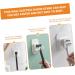 Uonlytech 20-Piece Adhesive Hooks for Mains Plug & Razor Stand - Durable Sticky Wall Holders & Shaving Hook Hangers for Easy Organization - Buy Online on GoSupps.com