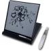 eSaturn Mini Buddha Water Drawing Board with Bamboo Brush - Zen Magic Painting Set for Relaxation and Meditation - Mini Sketch Pad in Black & White (10004) - Buy Online on GoSupps.com