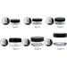 Beauticom 12pcs 20G/20ML Clear Jars with Green Lids - BPA Free Storage for Lotions Creams Toners Lip Balms & Cosmetics - Ideal for Sample Packaging - Buy Online on GoSupps.com