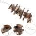 Yardwe Guinea Pig Treats Parrots Biting playthings Hamster Swing Oral Chewing playthings Wooden - Buy Online on GoSupps.com