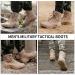 IODSON Mens Military Tactical Boots - Lightweight & Durable Outdoor Combat Boots 9.5 Beige - Buy Online on GoSupps.com