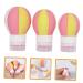 FRCOLOR 3pcs Silicone Travel Bottles for Body Wash - Leakproof & Portable - Perfect for International Shipping - Buy Online on GoSupps.com
