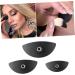Mipcase 6 Pcs Eye Makeup Make up Kit Eye Shadow Seal Eye Shadow Stamp Crease Tool Die Crystal 5*2.5cm Black - Buy Online on GoSupps.com