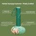 Massage Hammer - Manual Wormwood Massage Tool for Muscle Relaxation & Tiredness Relief - Perfect for Back Neck Waist & Legs - Yellow - Buy Online on GoSupps.com