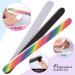 3pcs Double Sided Nail File and Buffer Set with Cuticle Nipper - Perfect Manicure Tool Kit in Pink - Buy Online on GoSupps.com