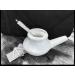 2activelife Handcrafted Ceramic Neti Pot for Nasal Cleansing 10 oz White | Ayurvedic Jal Neti Sinus Rinse Tool | Durable Lightweight Dishwasher Safe | Made in India - Buy Online on GoSupps.com
