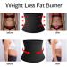 HKDYWTNB Back Brace Lumbar Support Cincher Corset Sweat Belt Tummy Control Sauna Workout Weight Loss Girdle Shaper Waist Belt XXX-Large Black - Buy Online on GoSupps.com