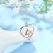 Cute Cat Necklace with Sparkling Zirconia Crystal Birthstone Pendant Necklace for Girls Womens White Gold Over 925 Sterling Silver Animal Necklace Birthstone Jewelry Sweet Present Girlfriend Sisters D Mushroom Pendant - Buy Online on GoSupps.com