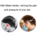 JHION 3 PCS Ear Strap Hook Safety Anti-Slip Comfortable 3 Gear Ear Cord Extension Buckle Ear Protector Holder Hook for Relieving Pressure and Pain for Ear - Buy Online on GoSupps.com