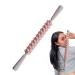 Muscle massage tab massage roller |Women's gentlemen Relax Body Muscle Roller |Back thighs neck comfortable manual massager noise for yoga travel gym pink