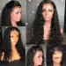 20-Inch Curly Lace Front Wig - Real Brazilian Hair 130% Density Perfect for Black Women - Buy Online on GoSupps.com