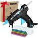 Hot Glue Gun Mini Glue Gun - MAXDONE Glue Gun Kit Glue Sticks 30PCS Crafting High Temp Heat up Fast Small Clear and Colored Sticks  Ideal for Quick Repairs DIY Projects Arts Classroom 20W New Releases 3in1