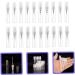 Buy Baluue Pearl Hair Tie Set - 20pcs Perfume Bottle Test Tubes for Beading & Jewelry Making - Portable Travel Glass - 0.1 oz Clear - Buy Online on GoSupps.com