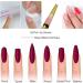 120 Self-Adhesive Nail Templates - Golden Butterfly Nail Art Forms for DIY Gel Extensions - Buy Online on GoSupps.com