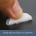 600PCS Self Adhesive Dots | Waterproof Sticky Back Coins 0.75/20mm | Hook & Loop Dots for Art Craft Office Home | White 0.78inch/20mm - Buy Online on GoSupps.com