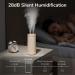 JISULIFE 500ml Portable Mini Cool Mist Humidifier for Bedroom - Quiet, Dual Mist Ports, Auto Shut-Off - Ideal for Baby Bedside, Travel, Plant, Car - Brown - Buy Online on GoSupps.com