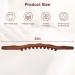 Wood Gua Sha Massage Stick - Maderotherapy Lymphatic Drainage Tool for Full Body Relaxation Cellulite & Muscle Relief - Buy Online on GoSupps.com