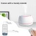 300ML Taigucat Essential Oil Diffuser | Aroma Humidifier with 14 LED Lights & USB C Cable - White | Home Bedroom Scent Nebulizer - Buy Online on GoSupps.com