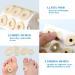 FERCAISH 120 Pcs Soft Foam Callus Cushions - Waterproof Corn Protectors for Foot Pain Relief - Buy Online on GoSupps.com