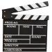 BERON Professional Vintage TV Movie Film Clap Board Slate Cut Prop Director Clapper -Black