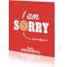 Love Hearts Sweets Personalised I'm Sorry Christmas Valentines Gift and Card - Buy Online on GoSupps.com