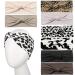Vercret 8 Pack Non Slip Boho Wide Headbands for Women - Elastic Twist Knot Hair Bands for Yoga, Running, Sports - Dark Colors - Buy Online on GoSupps.com
