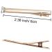 Qearl 2.36 Inch Alligator Hair Clips - 50 Pieces Gold Clips for DIY Bows - Salon & Baby Girls Accessories - Buy Online on GoSupps.com