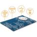 Buy Beurer HK 35 Heating Pad - Quick Heating 3 Temp Settings Auto Switch-Off Soft Blue Cover - International Shipping - Buy Online on GoSupps.com