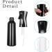 Basetousual 2 Spray Bottle - Continuous Ultra Fine Water Spray for Hairdressers (300ml Black & White) - Perfect Hair Mist for Styling & Hydration - Buy Online on GoSupps.com