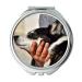 Mirror Compact Mirror Hybrid Mixed Breed Dog Dog Small Fur Dear Knuffig pocket mirror portable mirror