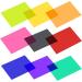 Lystaii 9pcs Gel Light Filter Color Correction Colored Overlays - 11.7x8.3 Inches - Film, Video, Photo, Stage - Multicolor - Buy Online on GoSupps.com
