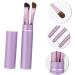 DOITOOL Eye Makeup Brushes 5 Pcs Horsehair Eyeshadow Brush Makeup Brush Silicone Eye Brush Eye Shadow Brush Smudge Brush Miss - Buy Online on GoSupps.com