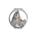 Cologne Cathedral in Cologne Germany Hand Compact Mirror Round Portable Pocket Glass