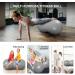 STOROMO Peanut Ball 23x12 inch Gray - Yoga & Pregnancy Exercise Ball for Core Strength Training - Includes Pump - Buy Online on GoSupps.com