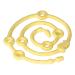 Reusable Adjustable Pacifier Chain for Babies - Stretchy Travel Strap (Yellow) | Shop Now! - Buy Online on GoSupps.com