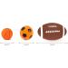 Chiwava 2-Pack 6 Latex Dog Toys - Interactive Football & Rugby Balls for Medium to Large Dogs - Buy Online on GoSupps.com