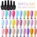 15ml Gel Nail Polish Set 30pcs/Lot Gel Polish Nail Soak Off UV LED Semi-Permanent Varnishes Nail Art Salon - Buy Online on GoSupps.com