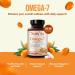 Healthy Way Pure Omega 7 Fatty Acids 200 Capsules 900mg Natural Sea Buckthorn Oil NON-GMO USA Made - Buy Online on GoSupps.com