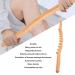 Wood Scraping Stick for Muscle Relaxation - Full Body Meridian & Lymphatic Drainage Massager - Buy Online on GoSupps.com