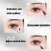 Lower Lash Stamp Reusable Lower Eyelash Extensions Stamps Quick Eye Makeup Tool 2-in-1 Waterproof Sweatproof Eye Makeup Tool for Beginner (2*brown) - Buy Online on GoSupps.com