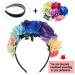 SIQUK 18 Pieces Satin Headbands for Women and Girls - Non-slip DIY Hair Accessories in 18 Colors - Buy Online on GoSupps.com