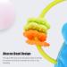 Blue Elephant Baby Rattle Toy & Teether - Portable Chewable Gift for Baby Showers | International Shipping - Buy Online on GoSupps.com