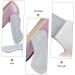 NOLITOY Heel Cups & Inserts for Women | Anti-Drop Cushions for High Heels | 8 Pairs Suede Heel Pads for Pain Relief - Buy Online on GoSupps.com