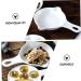 MAGICLULU Snail Plate 3 Pcs Baked Snails White Ceramics Cauliflower Oven Ceramic Snail Dish 21X16.4CMx3pcs Whitex3pcs - Buy Online on GoSupps.com