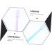 Mobestech 4 Pack Toothbrushes - Mother of Pearl Blush Nano Toothbrush for a Superior Clean | International Shipping Available - Buy Online on GoSupps.com