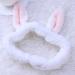 LALAFINA Face Washing Headband with Ears Easter Bunny Makeup Headband Rabbit Ears Hairband Bunny Ear Cosmetic Headband for Washing Face Shower Makeup Beige Spa Headband Bowknot - Buy Online on GoSupps.com