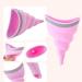 Womens Urinal Funnel Funnel Conch Type Female Urinal Device Standing Up to Pee Reusable Women Pee Funnel for Travel and Outdoor Pinks - Buy Online on GoSupps.com