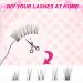 10 Pairs Half False Eyelashes Strip Lashes Wispy Lashes Curl Cat Eye Lashes extension Natural Looking 3/4 Faux Mink Lashes Fake Corner Eyelashes - Buy Online on GoSupps.com