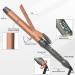 Thirtek 1 1/4 Inch Curling Iron Dual Voltage LCD Display Professional Ceramic Tourmaline Hair Curler for All Hair Types Instant Silky Curls Copper Brown - Buy Online on GoSupps.com