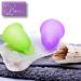 Me Luna Menstrual Cup Soft - Pink Ring Size Shorty S | Eco-Friendly Period Solution - Buy Online on GoSupps.com